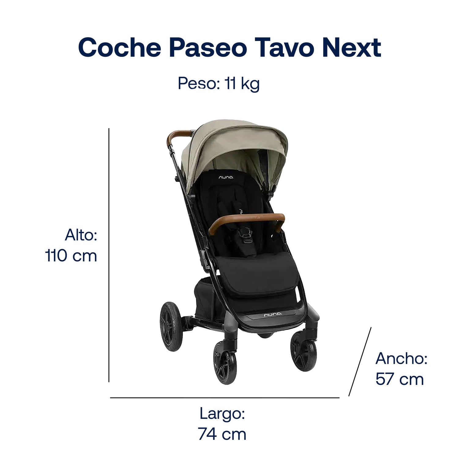 Coche Paseo Tavo Next Timber