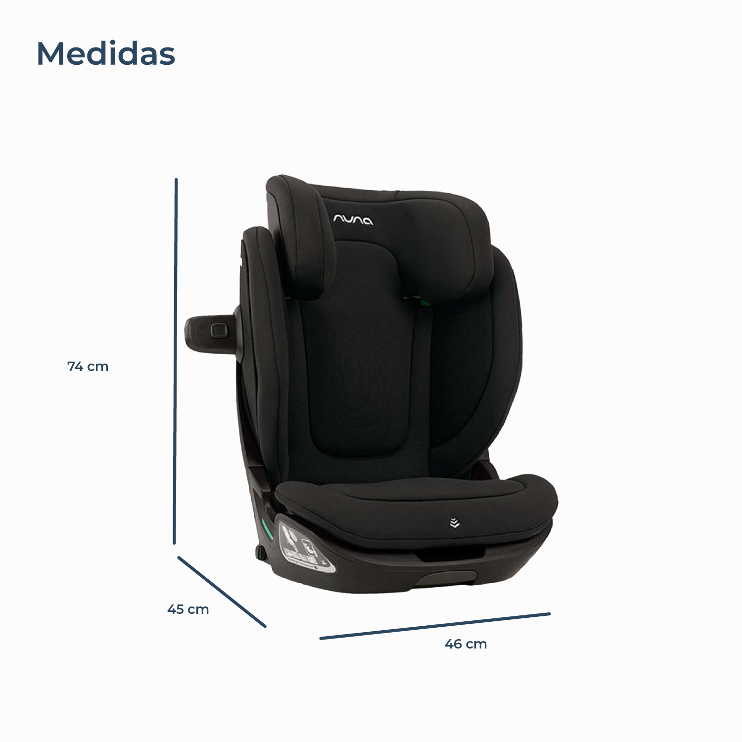 Silla de Auto Butaca Aace Lx Caviar Nuna