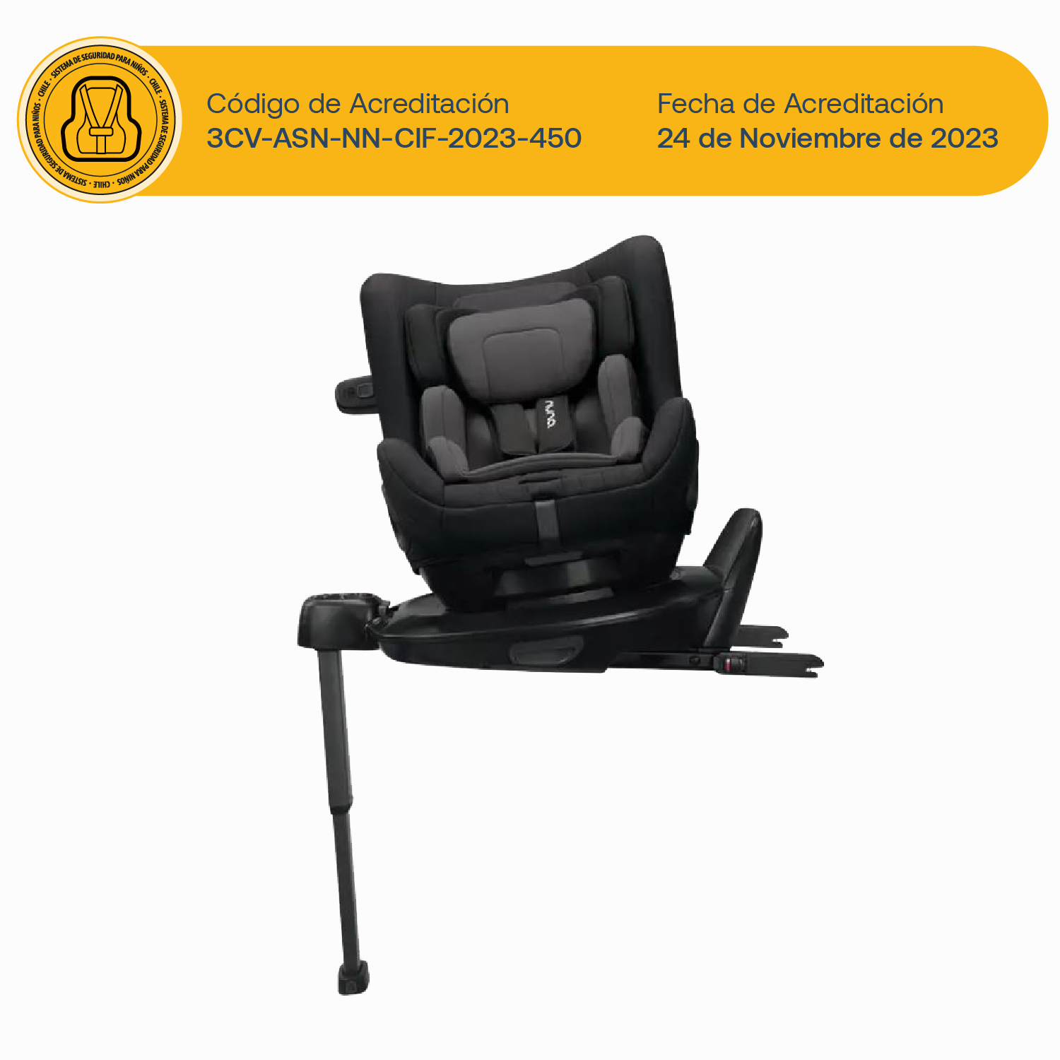Silla de auto Convertible Todl Next Caviar